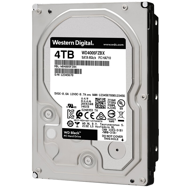 WD Professionals for Black 4T